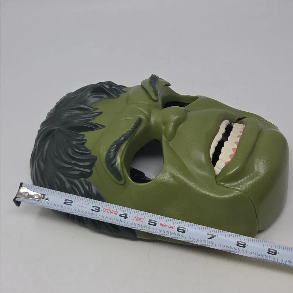 Marvel Hulk Mask with Adjustable Strap Moving Mouth & Eyebrows Hasbro Costume